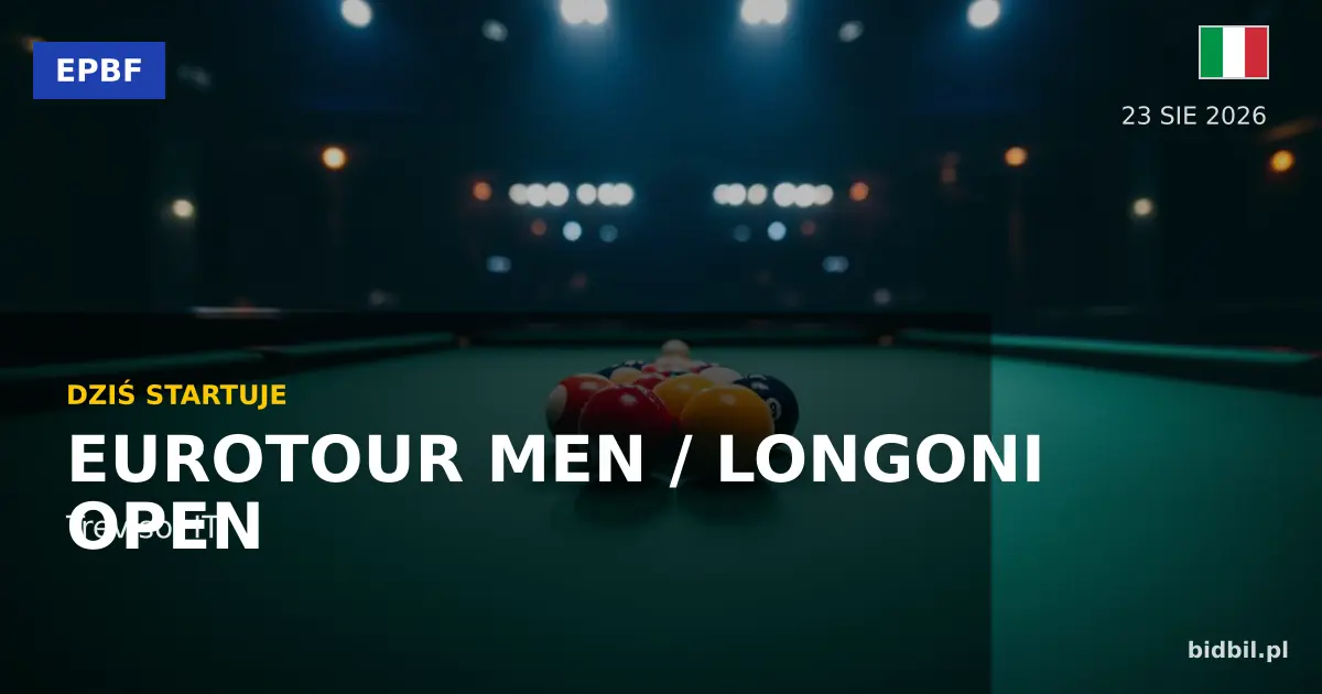 EuroTour Men / Longoni Open